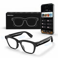 Blackview AI Camera Smart Glasses with 1080P HD Recording & Real-Time Translation, Polarized Sunglasses with Voice Assistant for Men & Women